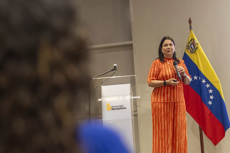 Rectora de la UNIMET habló sobre emprendimiento en la World Business Angel Investors Week 2025